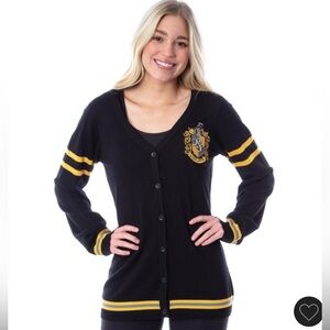 Harry Potter Hufflepuff cardigan sweater Navy Size: S